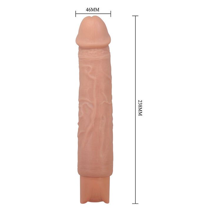 Pretty Love Rufus Flexible Realistic Vibrator — Skin