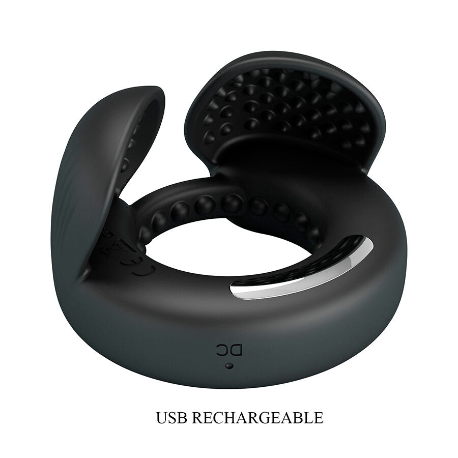 Pretty Love Quentin - Penis Ring With Testicular Stimulator