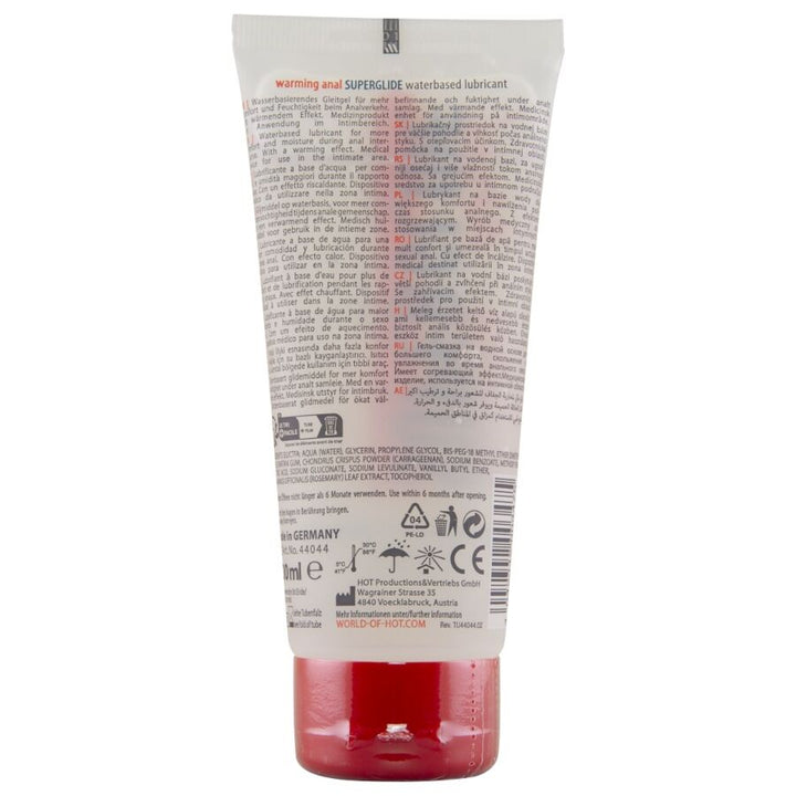 Hot - Anal Superglide Warming Liquid Pleasure Waterbased