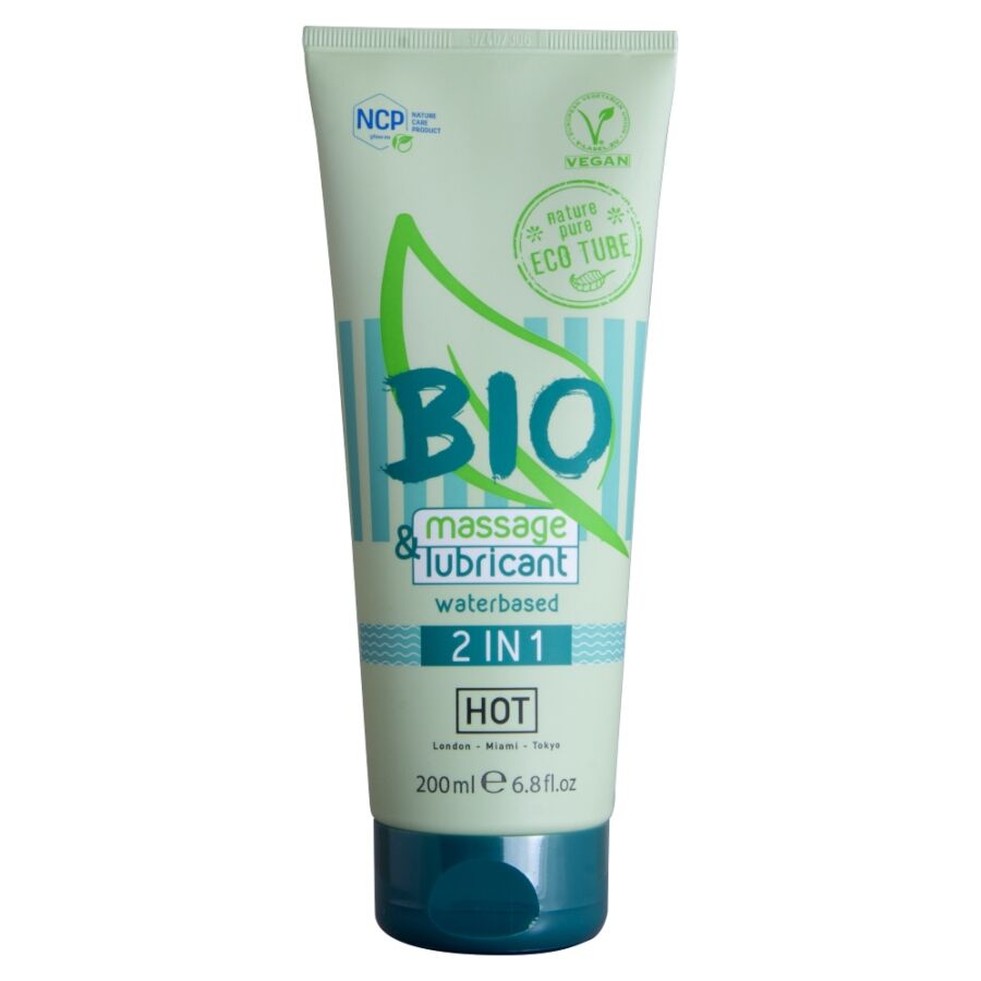 HOT - BIO MASSAGE &amp; LUBRICANT WATERBASED 2 IN 1 200 ML