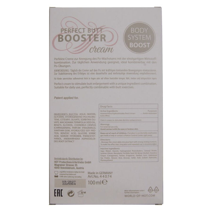 HOT - XXL BOOTY BOOSTER CREAM 100 ML