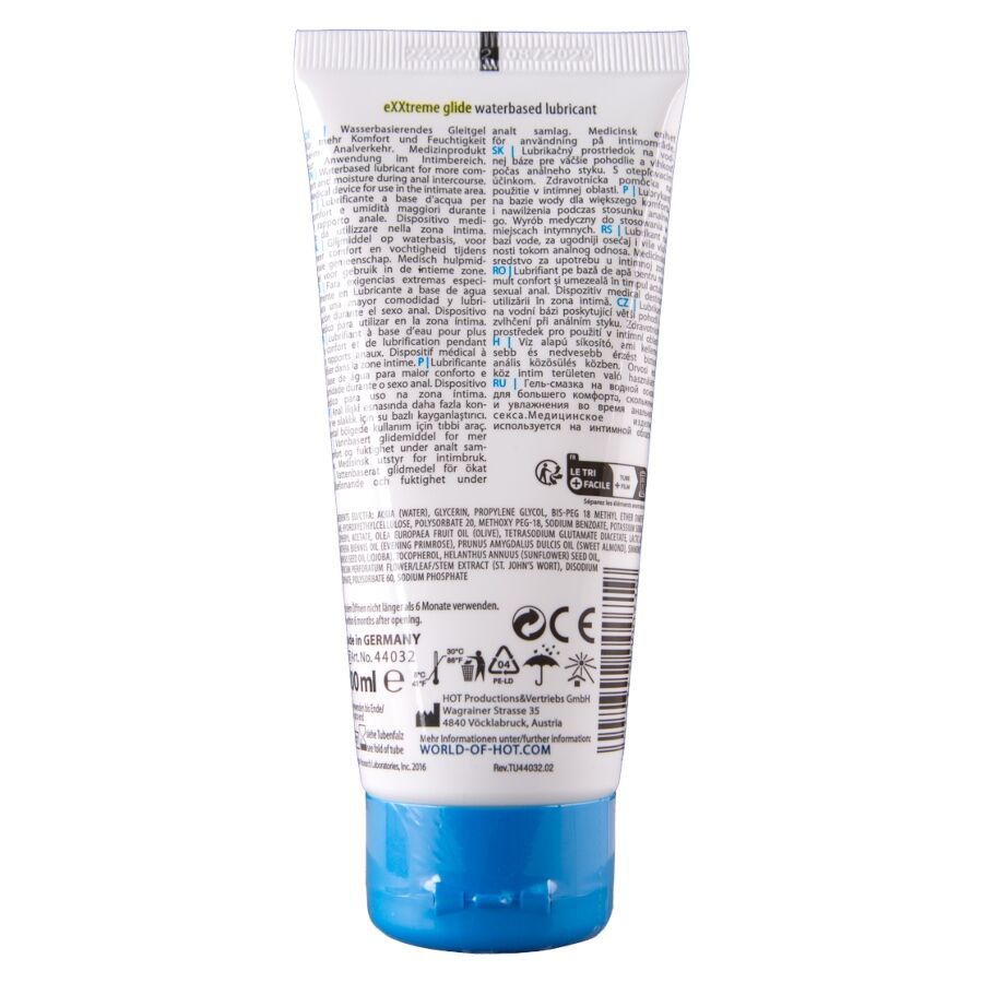 Hot - Exxtreme Glide Waterbased Lubricant + Comfort Oil A+ 100
