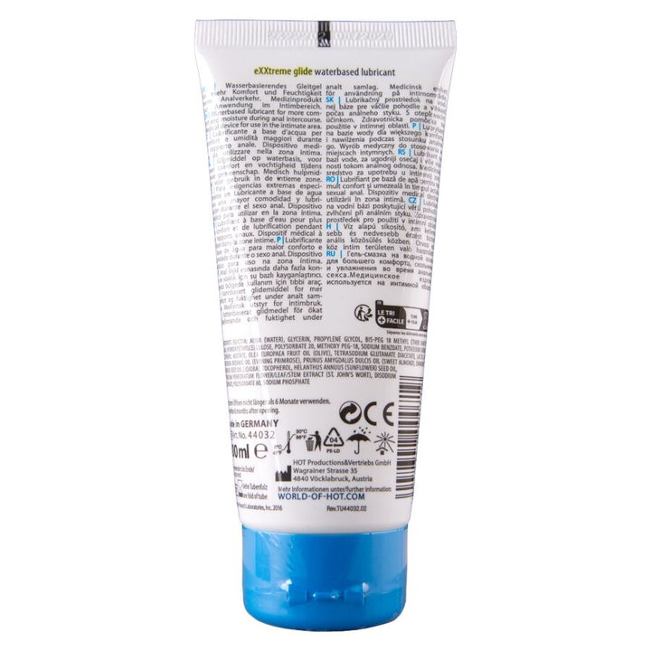 Hot - Exxtreme Glide Waterbased Lubricant + Comfort Oil A+ 100