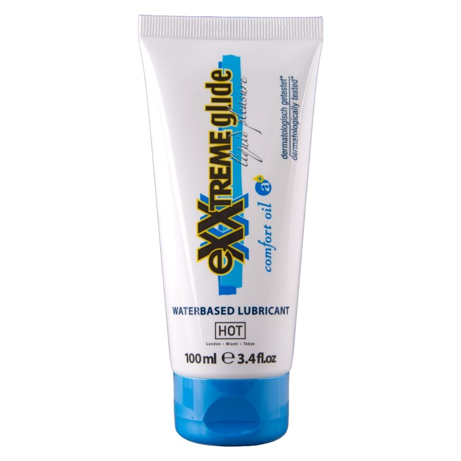 Hot - Exxtreme Glide Waterbased Lubricant + Comfort Oil A+ 100