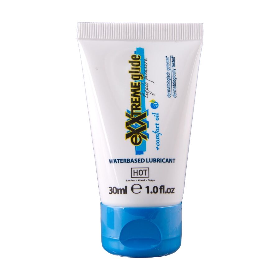 Hot - Exxtreme Glide Waterbased Lubricant + Comfort Oil A+ 30