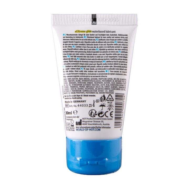 Hot - Exxtreme Glide Waterbased Lubricant + Comfort Oil A+ 30