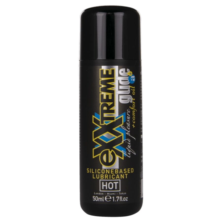 Hot - Exxtreme Glide Siliconebased Lubricant + Comfort Oil A+
