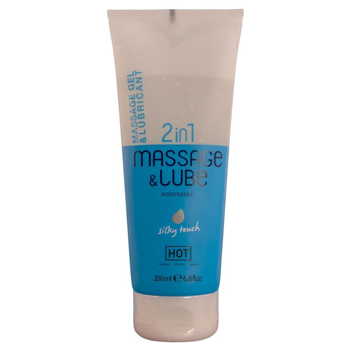Hot - Massage &amp; Glide Gel 2in1 Silky Touch 200 ML