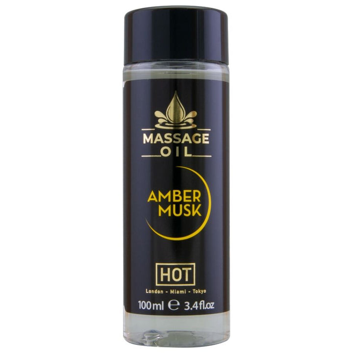 Hot - Massage Oil Amber &amp; Musk 100 ML