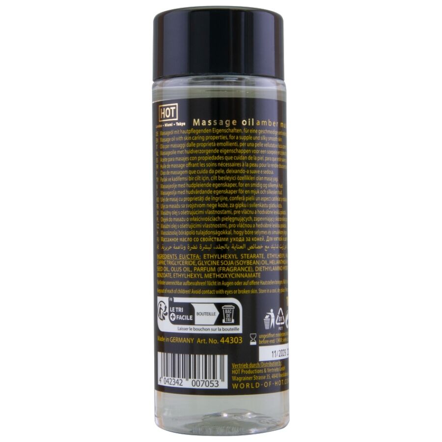 Hot - Massage Oil Amber &amp; Musk 100 ML