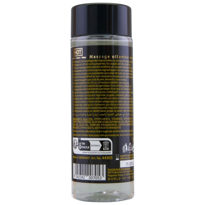 Hot - Massage Oil Amber &amp; Musk 100 ML