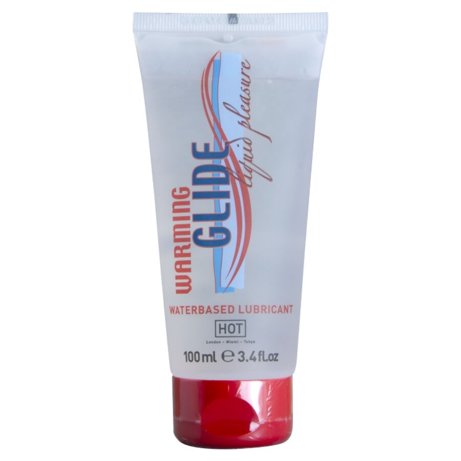 Hot - Warming Glide Liquid Pleasure Waterbased Lubricant 100