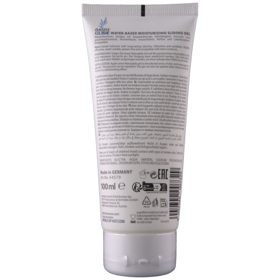 Hot - Nature Glide Water Based Lubricant 100ml