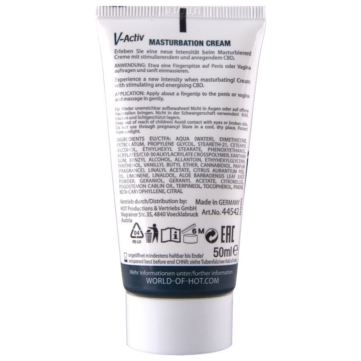 HOT - MASTURBATIONSCREME MIT CBD - UNISEX 100ML