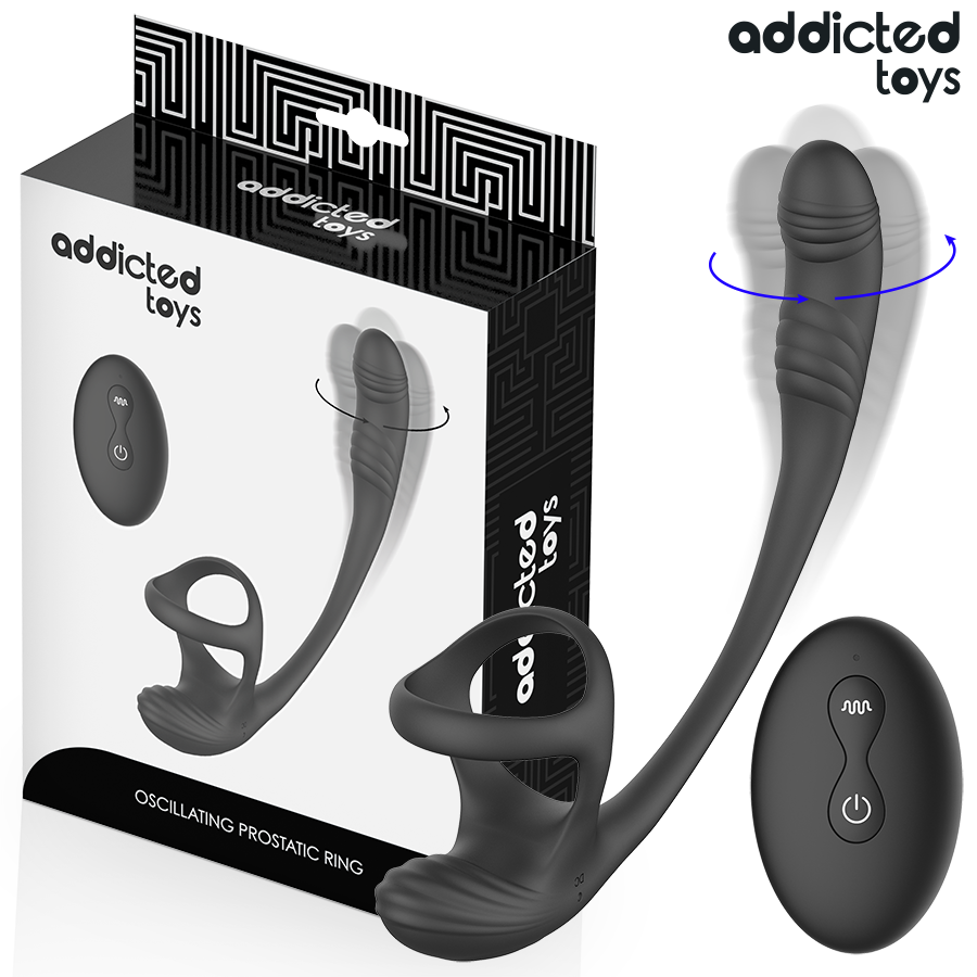 Addicted Toys - Anal Plug With Vibration And 360º Waving And