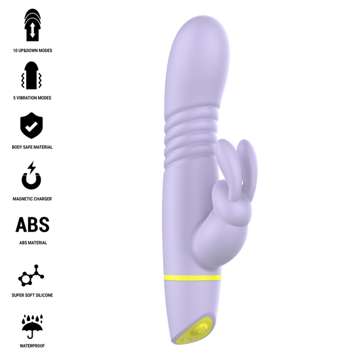 INTENSE - HELEN RABBIT STIMULATOR &amp; THRUSTING VIBRATOR