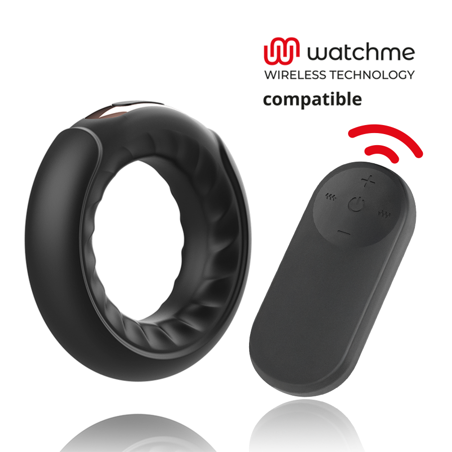 Anbiguo Adriano vibrating ring with WatchMe remote control
