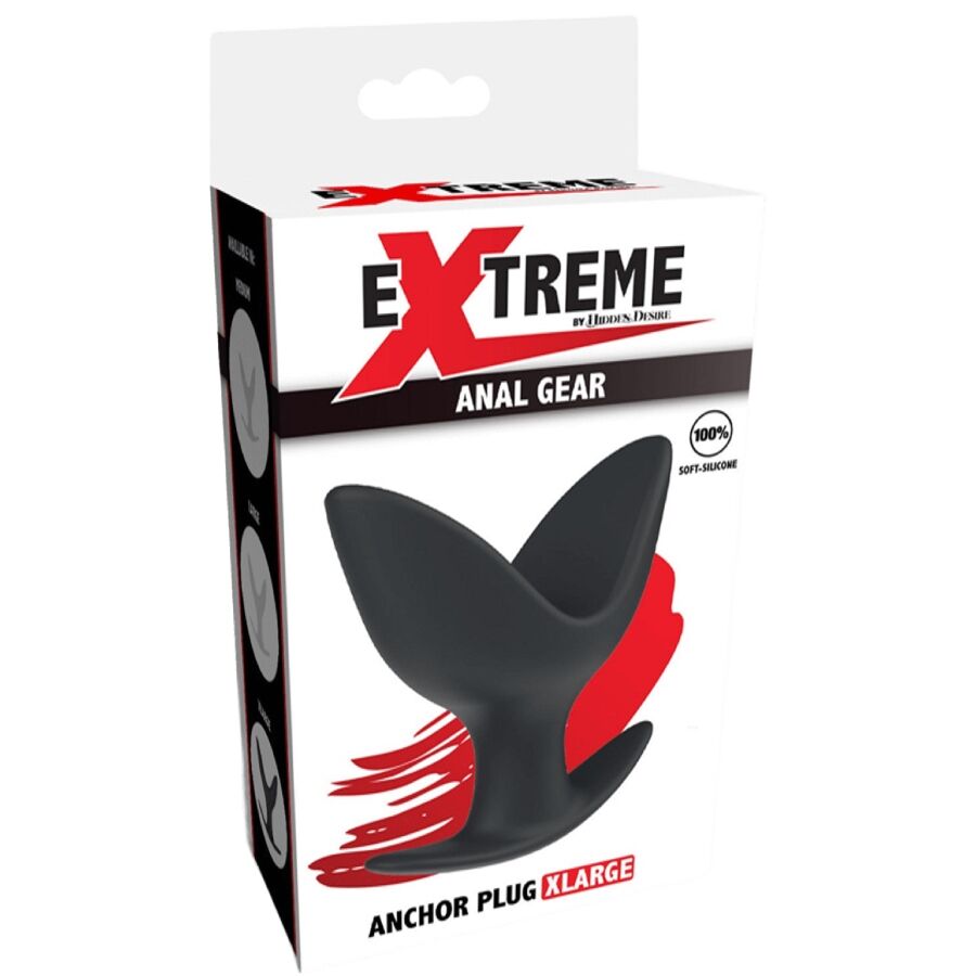 HIDDEN DESIRE - EXTREME ANCHOR ANAL PLUG EXTRA LARGE