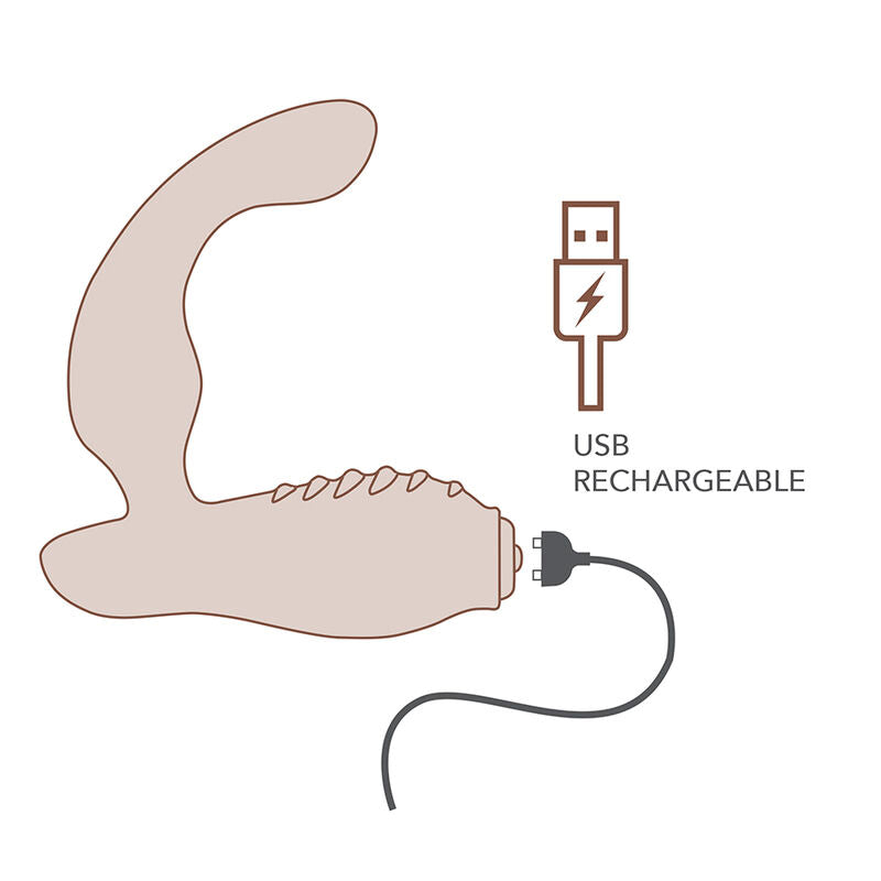 ROCKS-OFF - NOVA SOVEREIGN RECHARGEABLE PROSTATE &amp; PERINEUM MASSAGER 16 FUNCTION BLUE