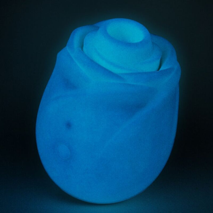 ROMP - ROSE GLOW CLITORAL SUCTION TOOL GLOW IN THE DARK