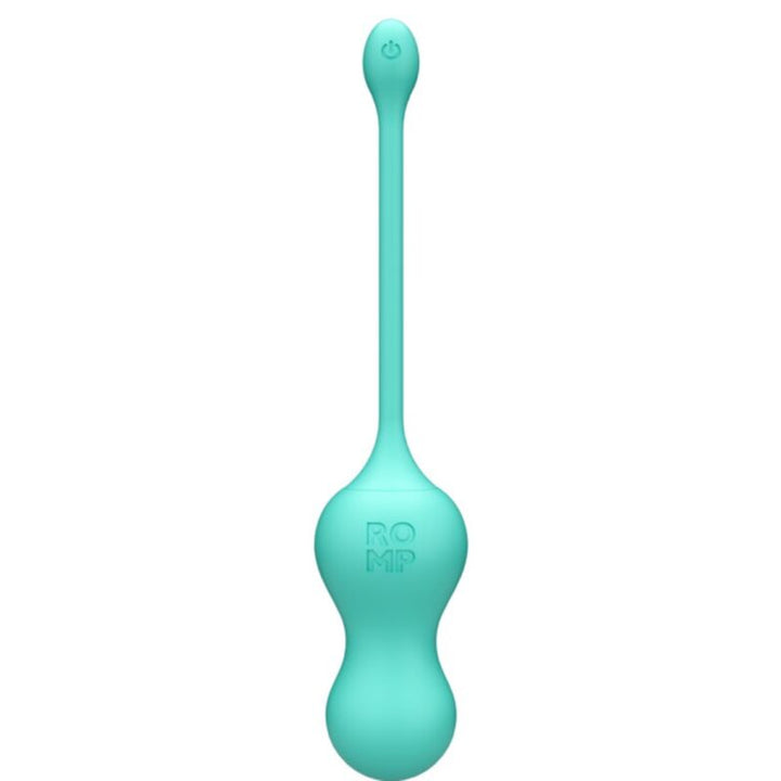 ROMP - CELLO MULTIFUNCTION VIBRATING EGG TURQUOISE REMOTE CONTROL