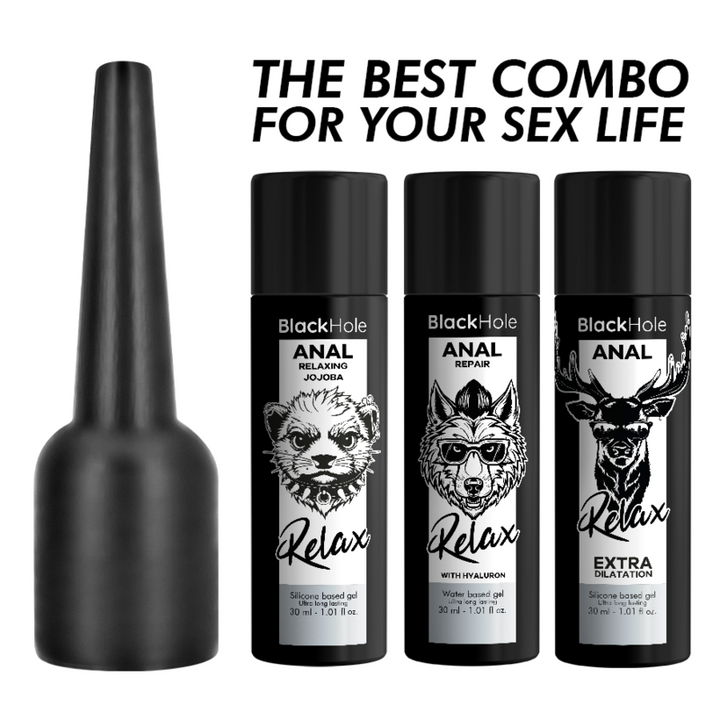 BLACK HOLE - ANAL LUBE APPLIER S SIZE 30 ML
