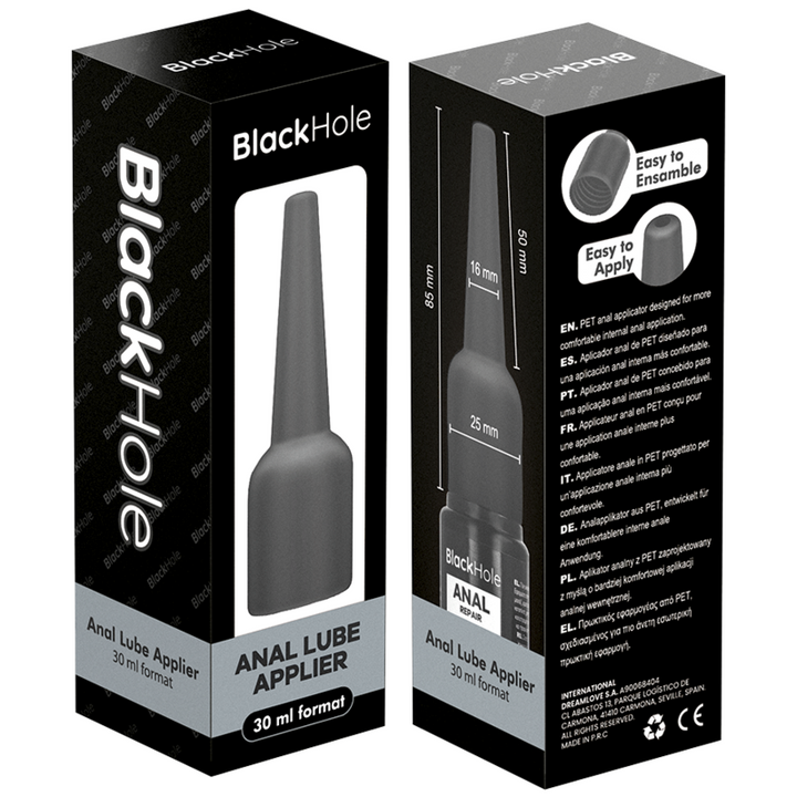 BLACK HOLE - ANAL LUBE APPLIER S SIZE 30 ML