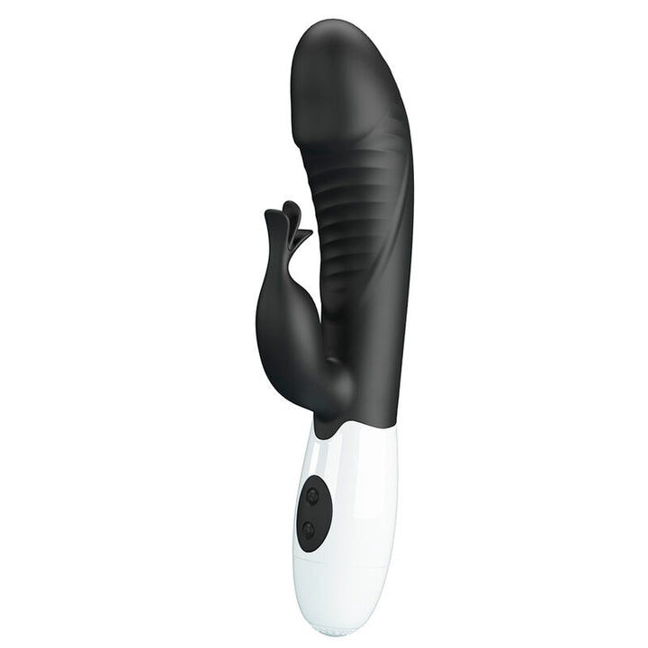 PRETTY LOVE - RASMUSSEN 30 FUNCTION RABBIT VIBRATOR BLACK