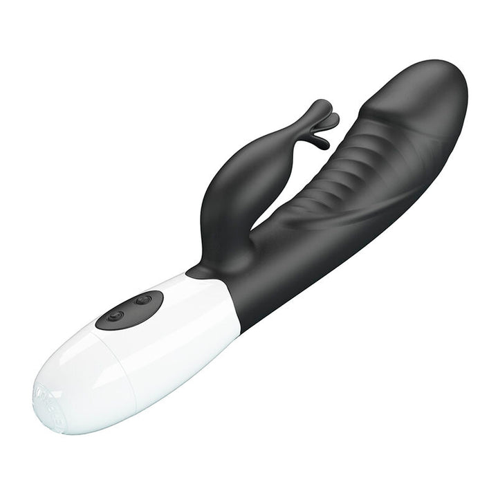 PRETTY LOVE - RASMUSSEN 30 FUNCTION RABBIT VIBRATOR BLACK