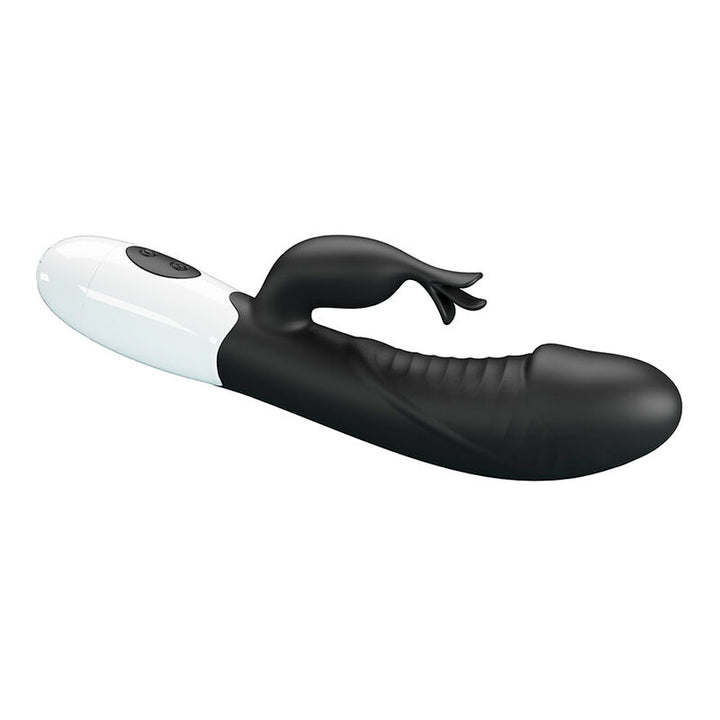 PRETTY LOVE - RASMUSSEN 30 FUNCTION RABBIT VIBRATOR BLACK