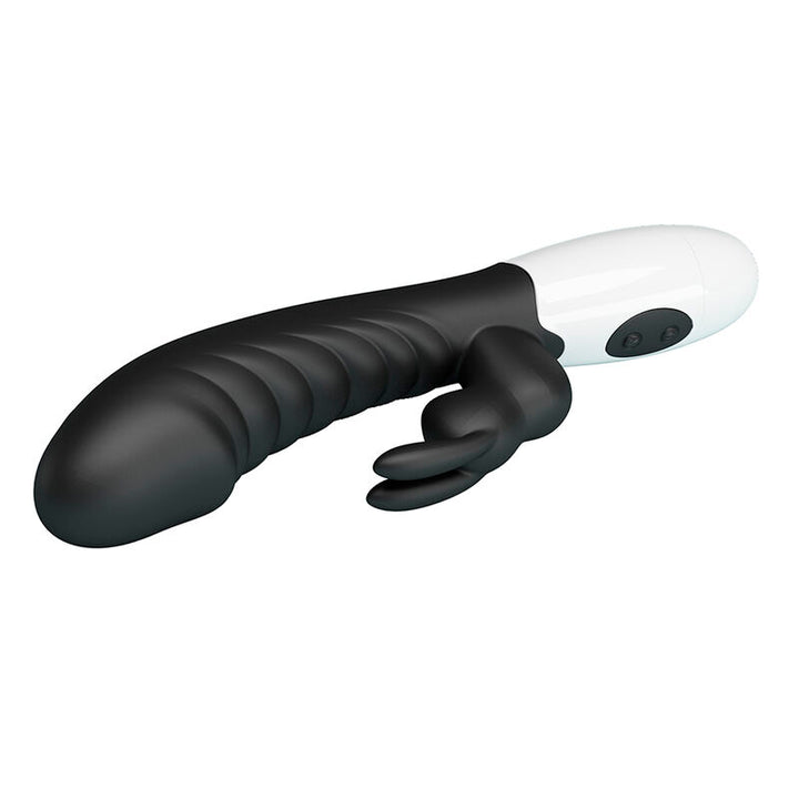 PRETTY LOVE - NAUGHTY BUNNY 30 FUNCTION RABBIT VIBRATOR BLACK