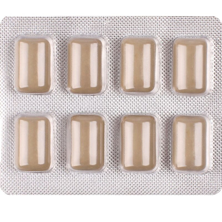 WUG Off - The functional chewing gum that helps you relax and sleep better. BLISTER OF 8 PACKS