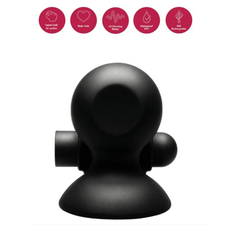 SHE.E.O - RECHARGEABLE VIBRATING NIPPLE SUCTION GEL