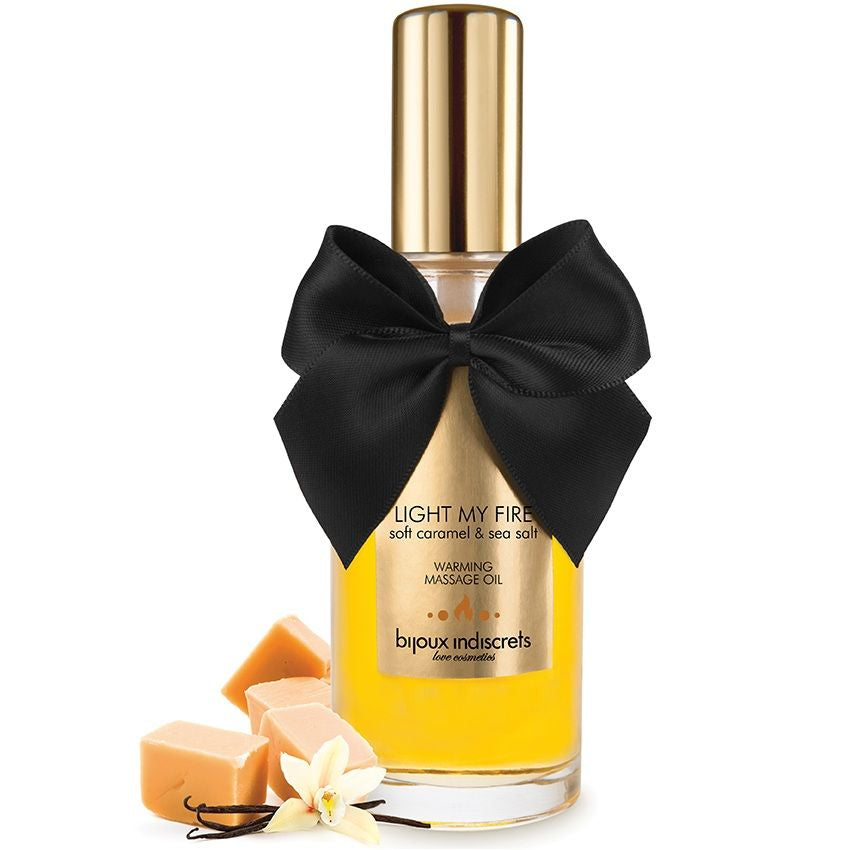Bijoux Massage Oil - Heat Effect Caramel Aroma