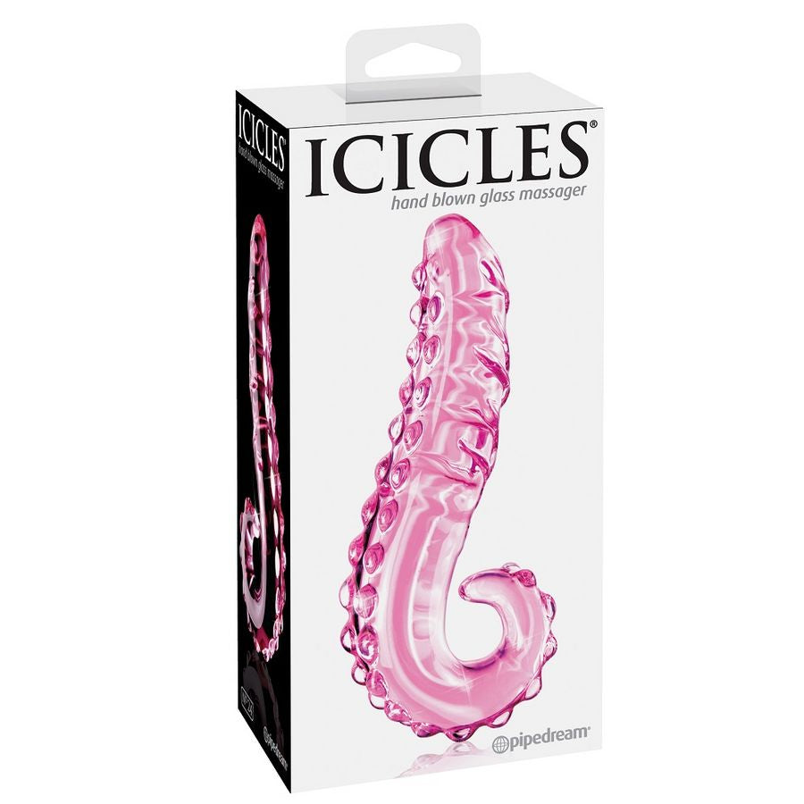 Icicles N. 24 Glass Massager — clear glass