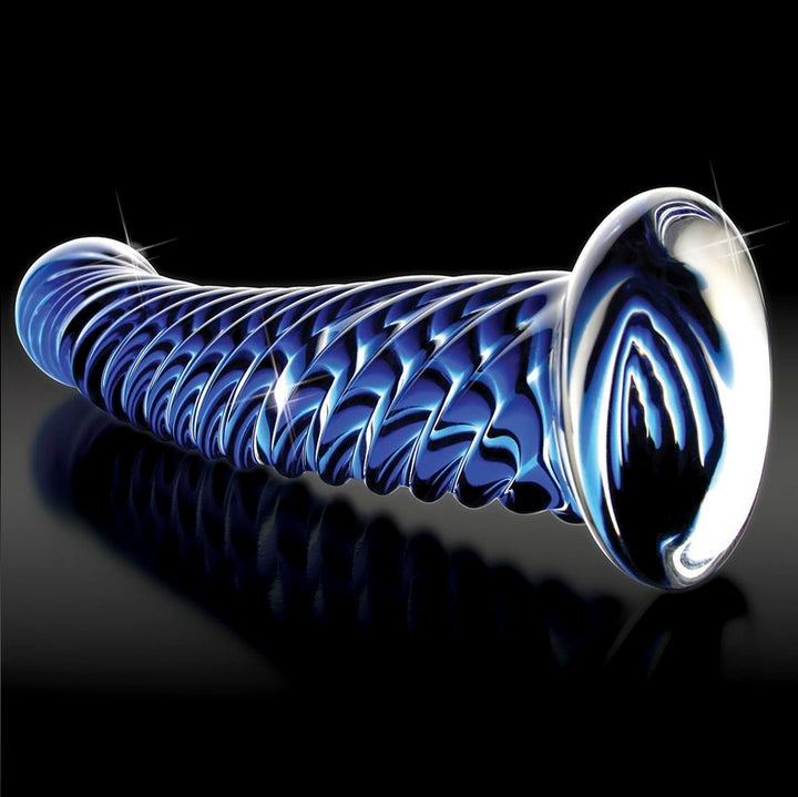 Icicles N. 29 Glass Massager — blue glass