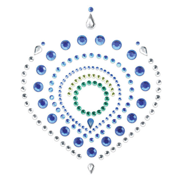 BIJOUX - INDISCRETS FLAMBOYANT BLUE&amp;GREEN