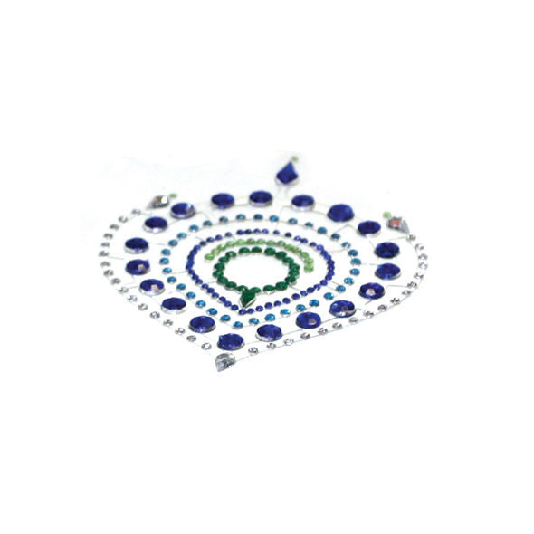 BIJOUX - INDISCRETS FLAMBOYANT BLUE&amp;GREEN