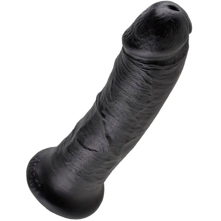 King Cock 8 Dildo Black 20.3 CM — Black
