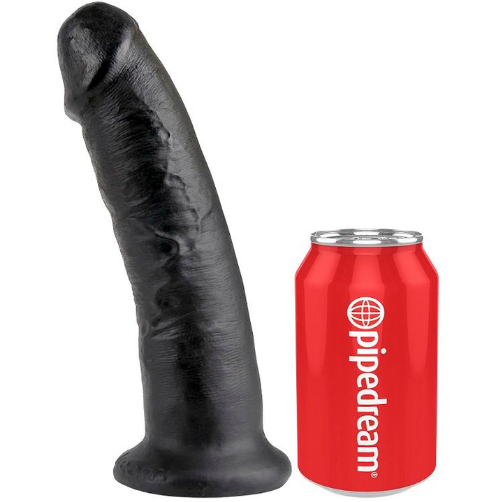 King Cock 9 Dildo Black 22.9 CM — Black
