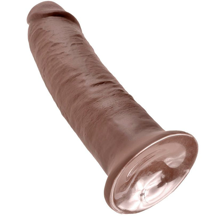 King Cock 10 Dildo Brown 25.4 CM — Brown
