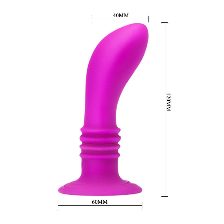 Booty Passion Vibrator Plug 10v — Pink