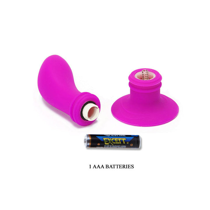 Booty Passion Vibrator Plug 10v — Pink