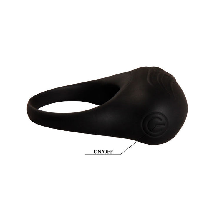 Pretty Love Bertram - Black Vibrator Ring