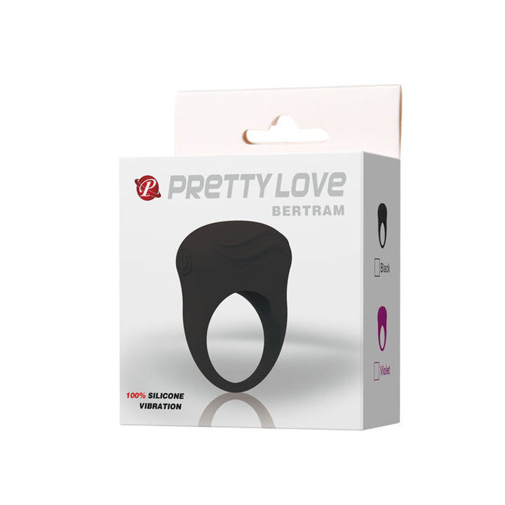 Pretty Love Bertram - Black Vibrator Ring