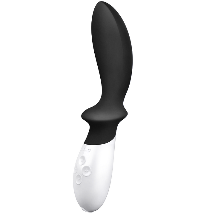 LELO Loki Black Prostatic Vibrator — Black silicone