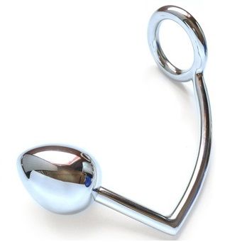 Metal Hard - Ring With Anal Hook 45mm