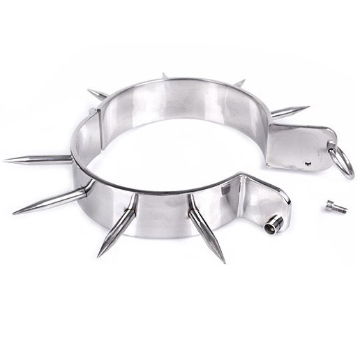 Metal Hard - BDSM Slave Collar With Points