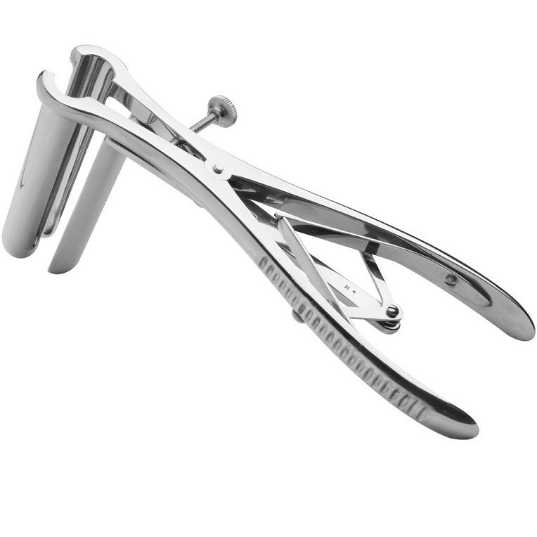 Metal Hard Triple Anal Speculo — Silver / Metal