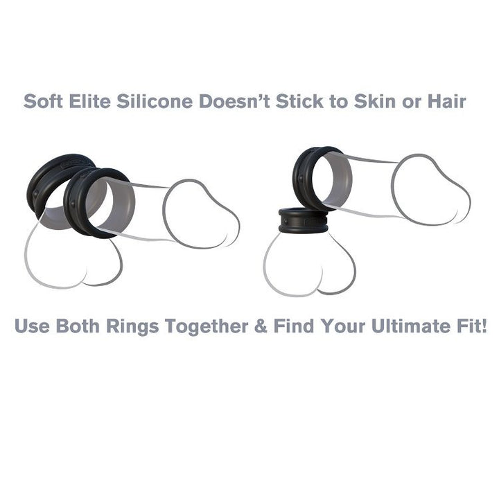 Fantasy C-Ringz - Max/widht Silicone Rings